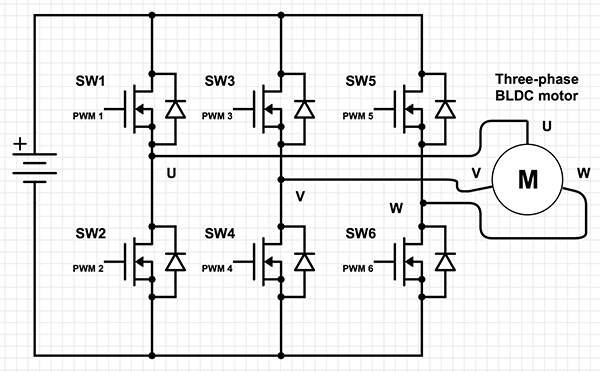 三相直流无刷电机